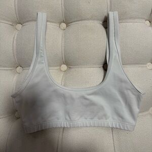 TNA Light Gray Scoop Sports Bralette